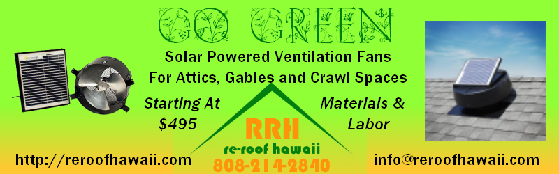 Solar Powered Ventilation Fans